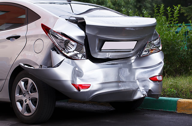 Will a damaged rear bumper affect the annual inspection? Will replacing the rear bumper count as an accident?